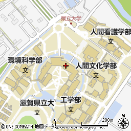 滋賀県立大学周辺の地図