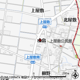 愛知県稲沢市祖父江町山崎山畠1周辺の地図