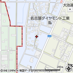 愛知県小牧市多気西町287周辺の地図