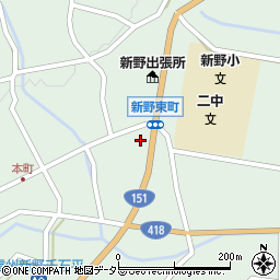 恩沢時計自転車店周辺の地図