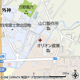 静岡県富士宮市万野原新田4069-1周辺の地図