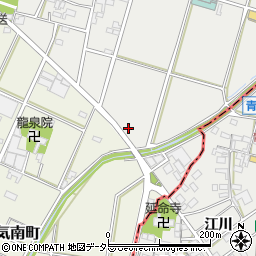 愛知県小牧市多気中町353周辺の地図