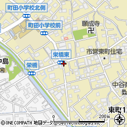 久野石材東町店周辺の地図