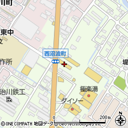 京滋マツダ彦根店周辺の地図