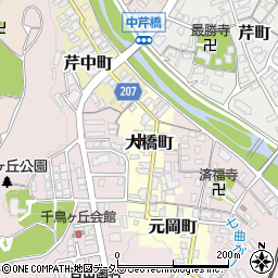 滋賀県彦根市大橋町14周辺の地図