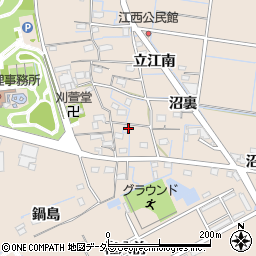 愛知県稲沢市祖父江町祖父江江西156周辺の地図