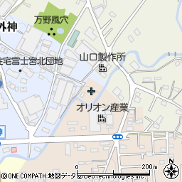 静岡県富士宮市万野原新田4059周辺の地図