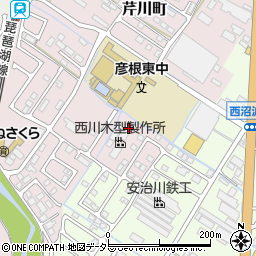 株式会社西川木型製作所周辺の地図