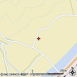 鳥取県日野郡江府町下安井247周辺の地図