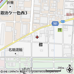 イスコジャパン株式会社　西春営業所周辺の地図