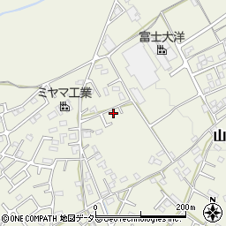 静岡県富士宮市山宮924周辺の地図