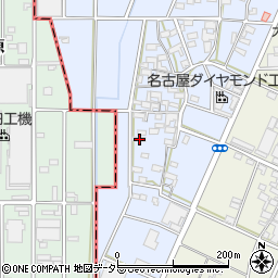 愛知県小牧市多気西町273周辺の地図