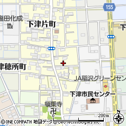 愛知県稲沢市下津片町129周辺の地図