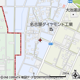 愛知県小牧市多気西町288周辺の地図