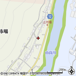 京都府船井郡京丹波町市場石橋周辺の地図