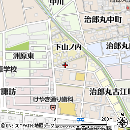 愛知県稲沢市国府宮神田町2周辺の地図