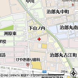愛知県稲沢市国府宮神田町6周辺の地図