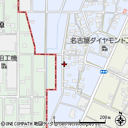 愛知県小牧市多気西町275周辺の地図