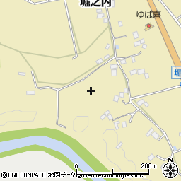 千葉県夷隅郡大多喜町堀之内周辺の地図