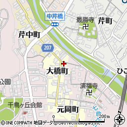 滋賀県彦根市大橋町30周辺の地図