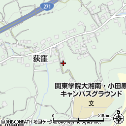 神奈川県小田原市荻窪863周辺の地図