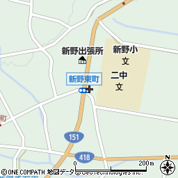 長野県下伊那郡阿南町新野1316周辺の地図