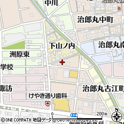 愛知県稲沢市国府宮神田町3周辺の地図