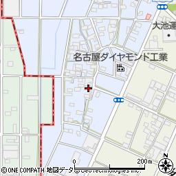 愛知県小牧市多気西町279周辺の地図