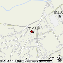 静岡県富士宮市山宮1041周辺の地図