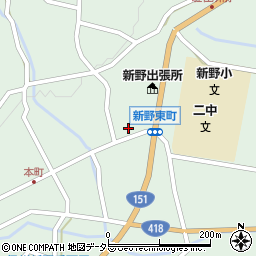 長野県下伊那郡阿南町新野1474周辺の地図