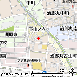 愛知県稲沢市国府宮神田町4周辺の地図