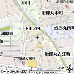 愛知県稲沢市国府宮神田町8周辺の地図