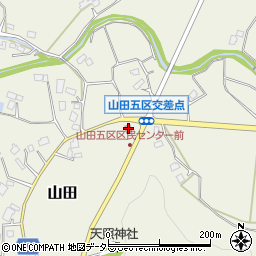 山五区民センター周辺の地図