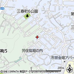 宍倉テラスハウス周辺の地図