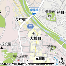 滋賀県彦根市大橋町18周辺の地図