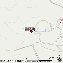 滋賀県彦根市笹尾町250周辺の地図