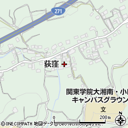 神奈川県小田原市荻窪1207周辺の地図