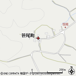滋賀県彦根市笹尾町329周辺の地図