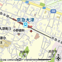 株式会社ファミリー電気商会　大津店周辺の地図