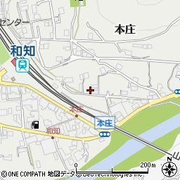 京都府京丹波町（船井郡）本庄（若宮）周辺の地図