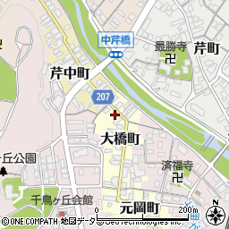滋賀県彦根市大橋町19周辺の地図