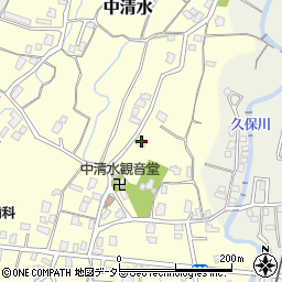 静岡県御殿場市中清水340周辺の地図