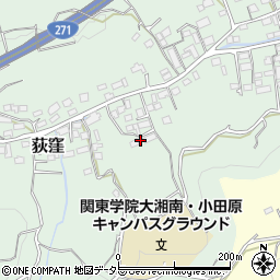 神奈川県小田原市荻窪820周辺の地図
