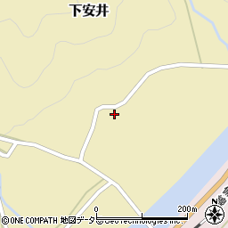 鳥取県日野郡江府町下安井260周辺の地図