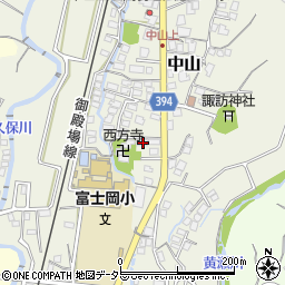 静岡県御殿場市中山170-1周辺の地図