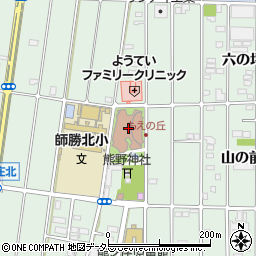 北名古屋市社会福祉協議会　総合福祉センターもえの丘デイサービスセンターもえの丘周辺の地図