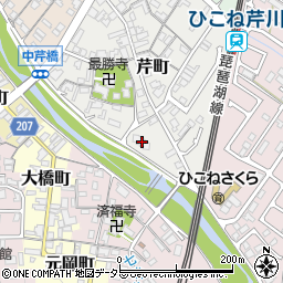 滋賀リリースサポートセンター周辺の地図