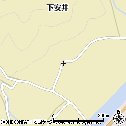 鳥取県日野郡江府町下安井241周辺の地図