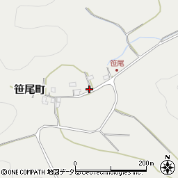 滋賀県彦根市笹尾町336周辺の地図
