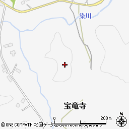 千葉県富津市宝竜寺周辺の地図